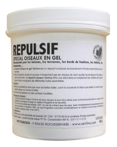 Gel répulsif oiseaux origine végétale 500g VERLINA