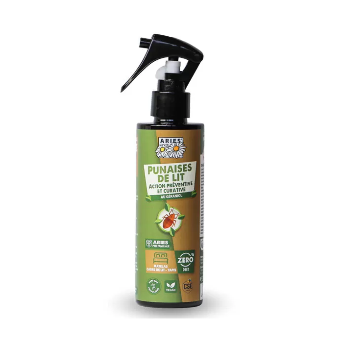 Punaises de lit - Spray préventif 200 ml ARIES