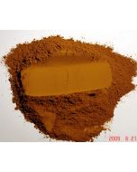 Pigment naturel pour peinture Terre de Sienne naturelle