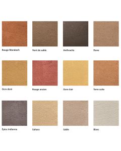 Enduit argile grain moyen 25kg/15m2/1mm Dolci