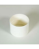 Manchon blanc toilette sèche (femellefemelle) diamètre 75mm 