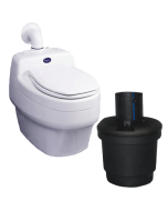Toilette sèche à séparation des urines grande capacité 50L Villa 9020 - 12V/220V Separett