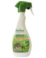 Répulsif chats intérieur et extérieur origine végétale en spray 500ml VERLINA