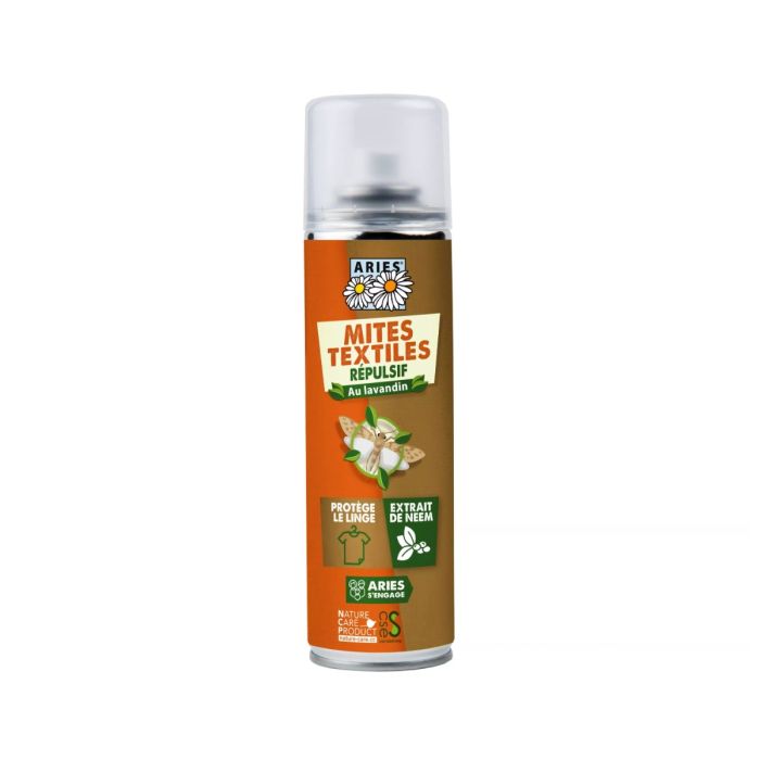 Anti-mites textiles en spray 200ml ARIES
