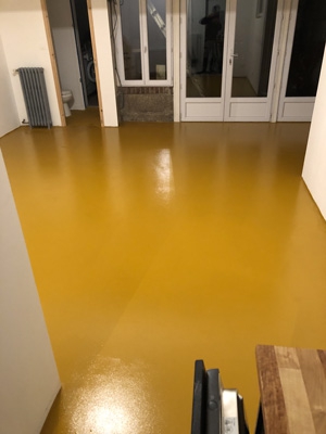 Peinture écologique pour sol béton GORGO intérieur (0,75L/5m2 en 2