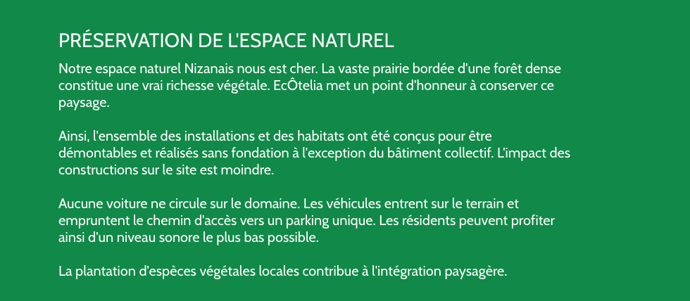 Démarche écologique