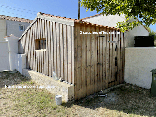 huile bois exterieur Dolci pour cabanon