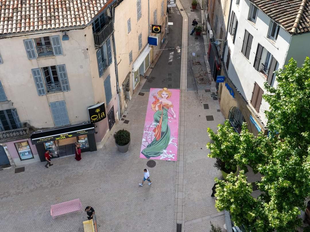 peinture temporaire biodegradable
