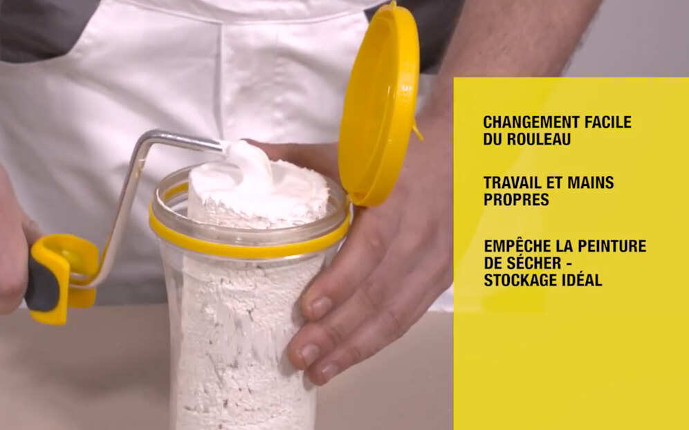 rouleau peinture click and roll avantages