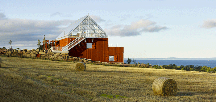 ferme de coté en rouge de falun concours 2016