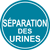 toilette sèche à compost - séparation des urines