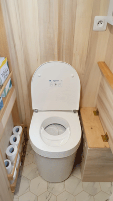 toilette sèche Tiny Separett pour tiny house