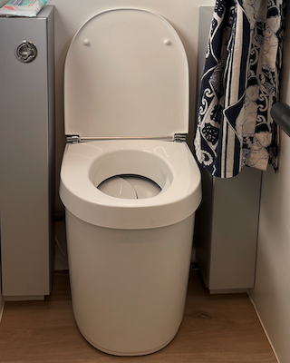 Toilette sèche pour camping-car ou toilette sèche pour van