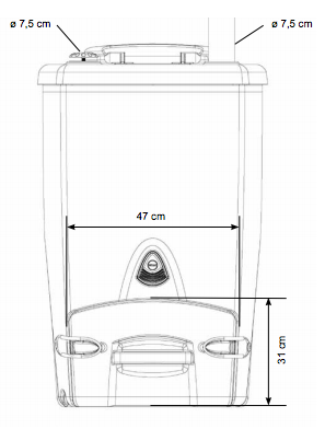 Toilette-seche-biolan-dimensions