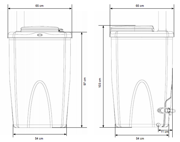 Toilette-seche-biolan-dimensions