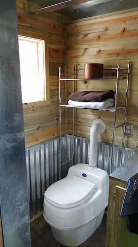 toilette sèche Villa Separett tiny house