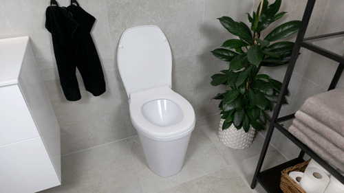 Toilette sèche spéciale urine Separett